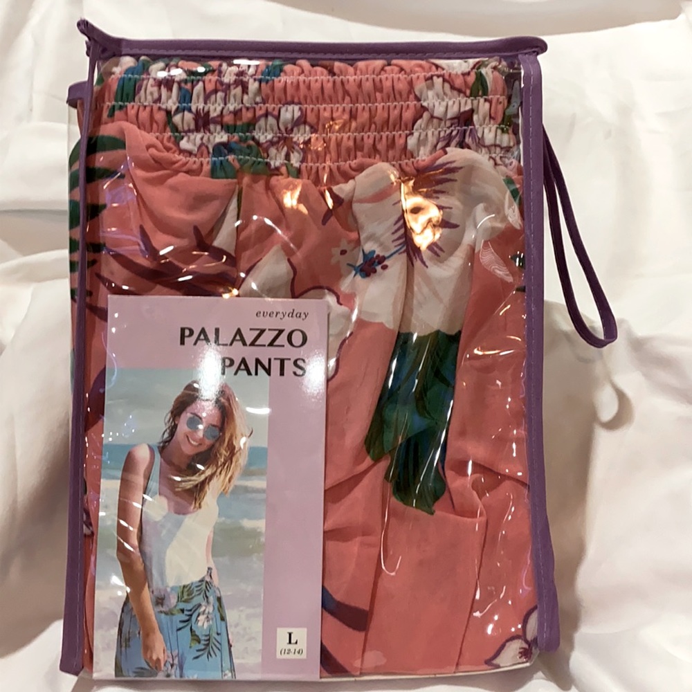 Blue Star Palazzo Pants